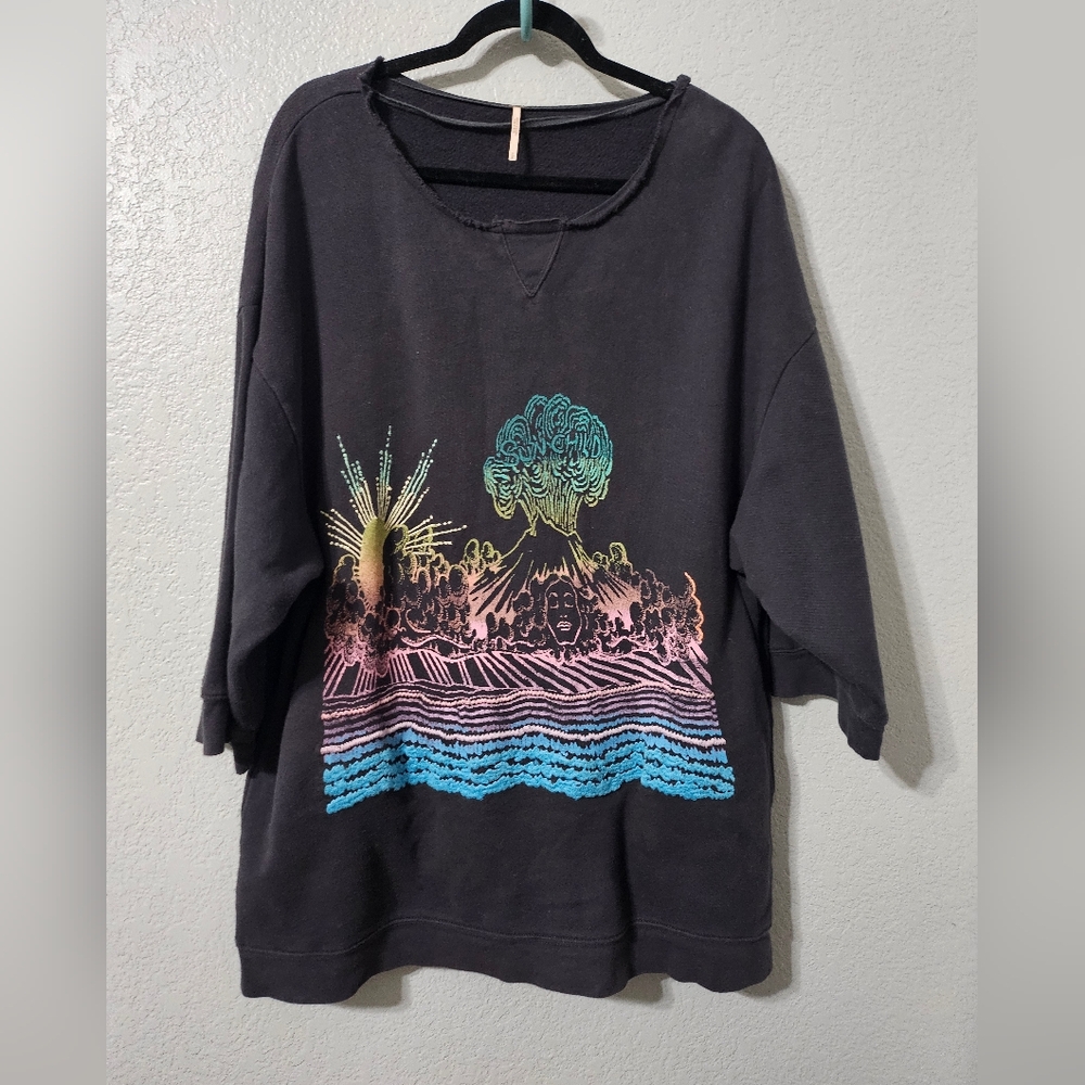 Free People Oversize Sweater Tunic